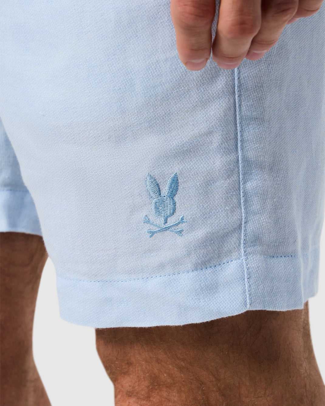 Short Psycho Bunny Windcrest Linen Short Windsurfer Homme | KQT-57857943